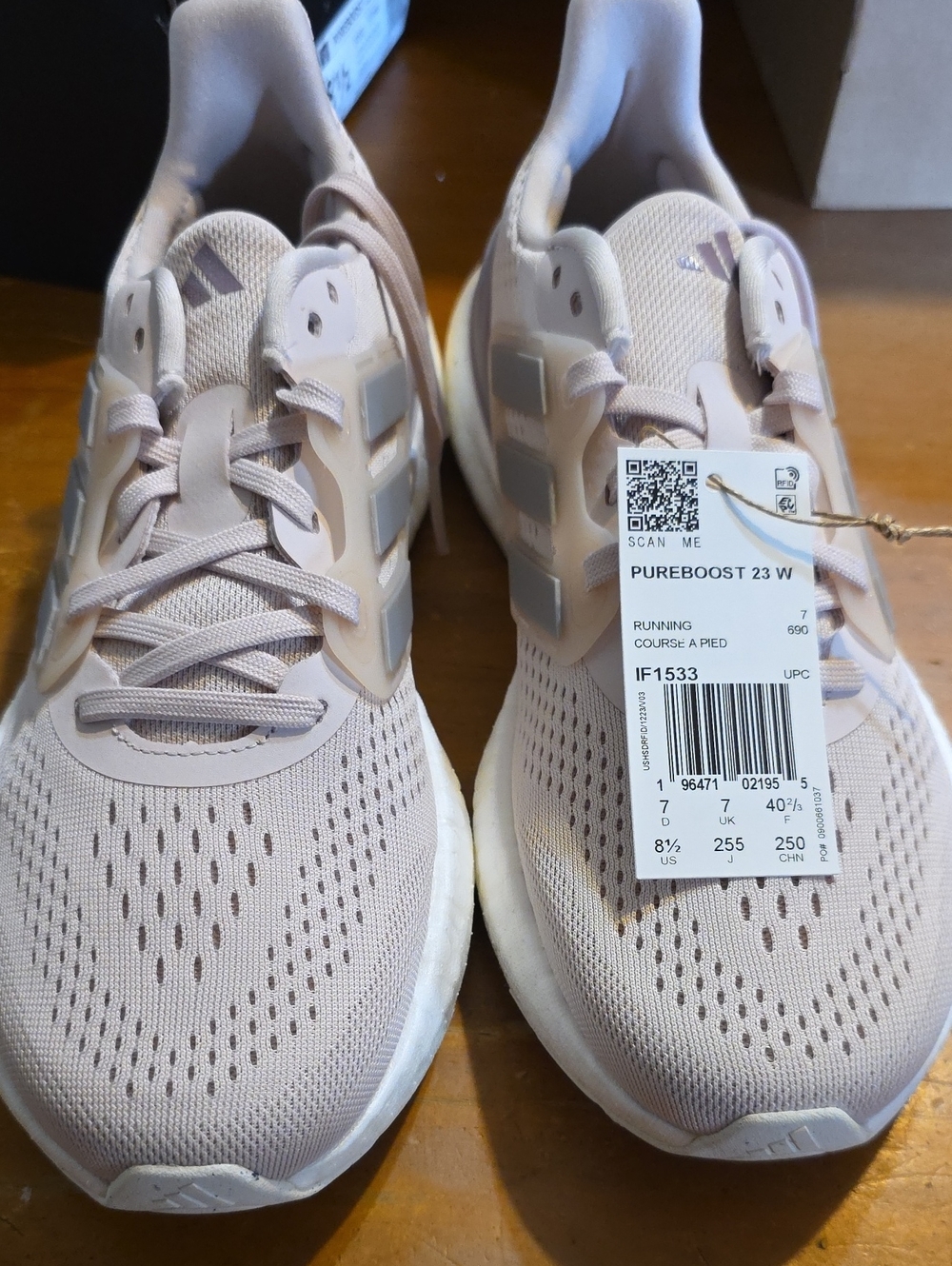 adidas Pureboost 23 W Running Shoes - Light Pink